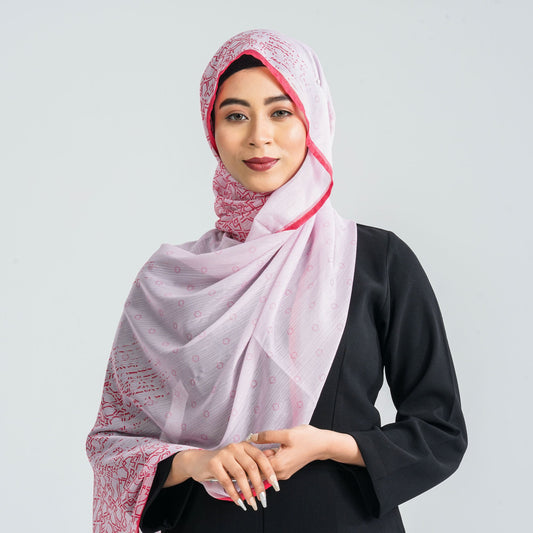 Women’s Blended Silk Digital Printed Scarf