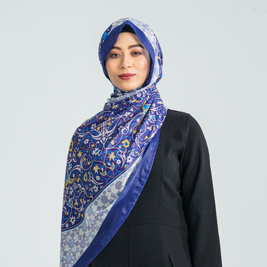 Women’s Blended Silk Digital Printed Scarf