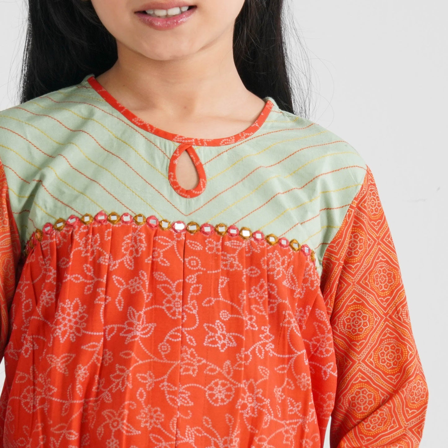 Girl's Orange Tunic