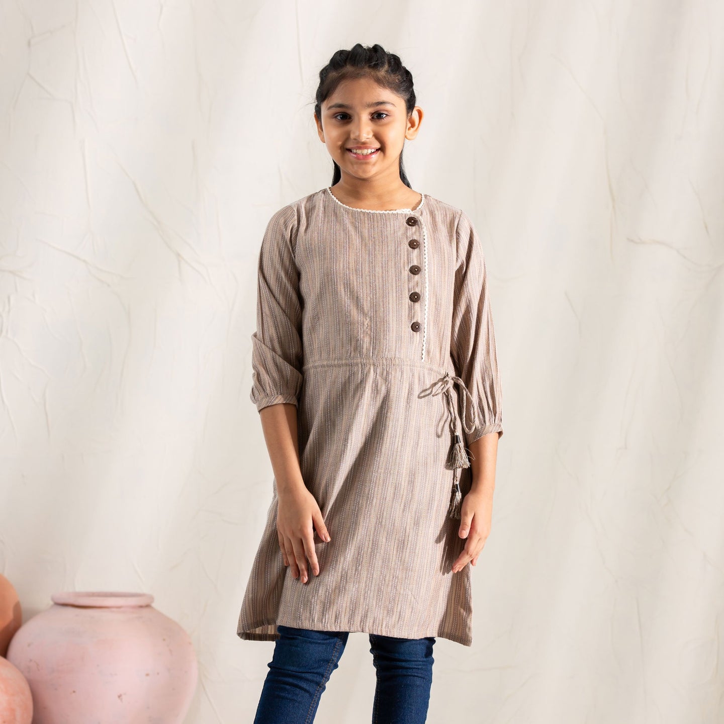 Girl's Brown Tunic