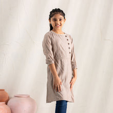 Load image into Gallery viewer, Girl&#39;s Brown Tunic
