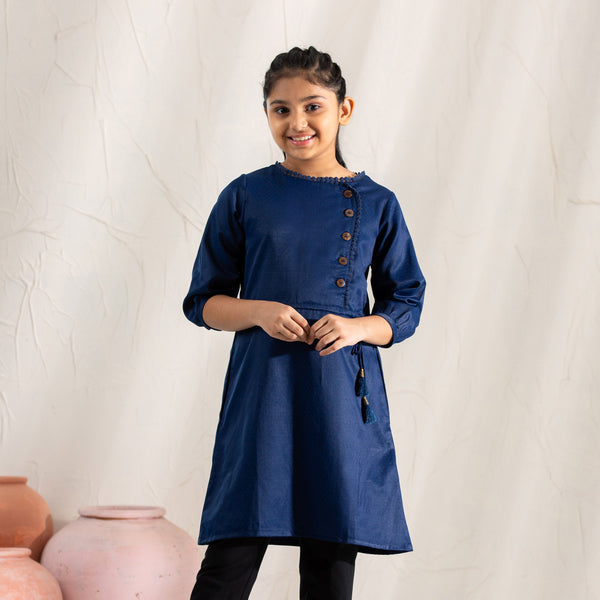 Girls Navy Tunic