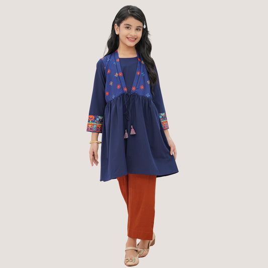 Girls Navy Tunic