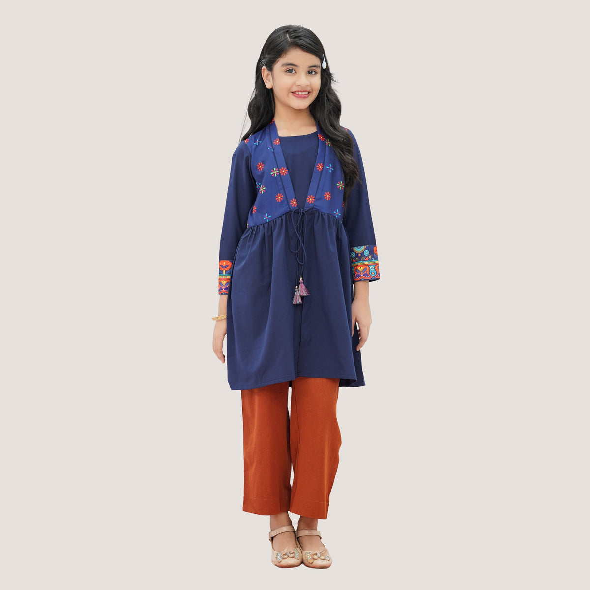 Girls Navy Tunic