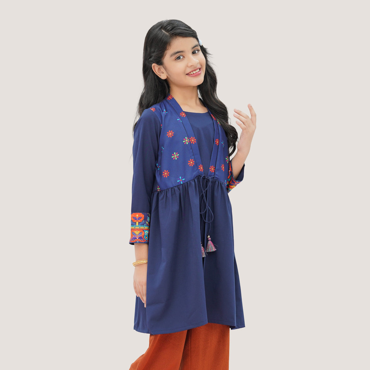 Girls Navy Tunic