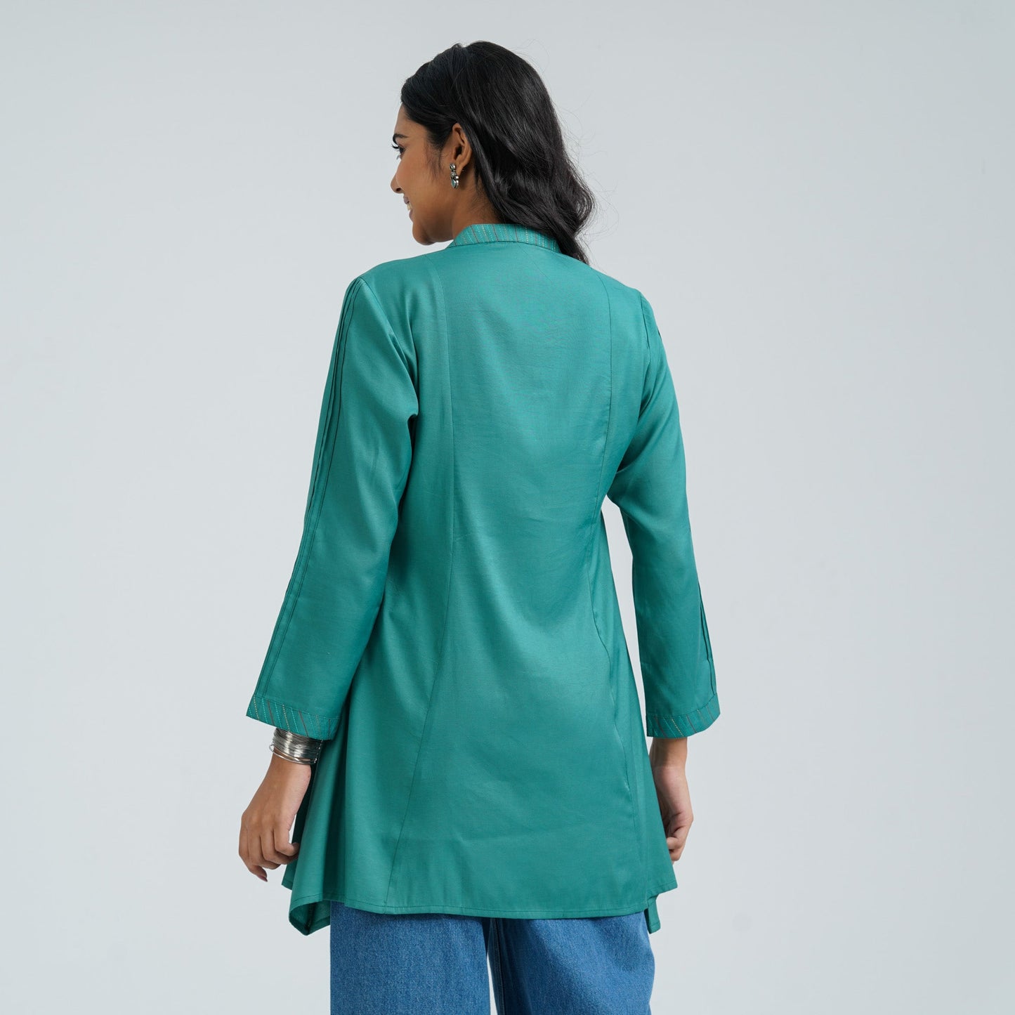 Women’s Blended Cotton Embroidered Tunic