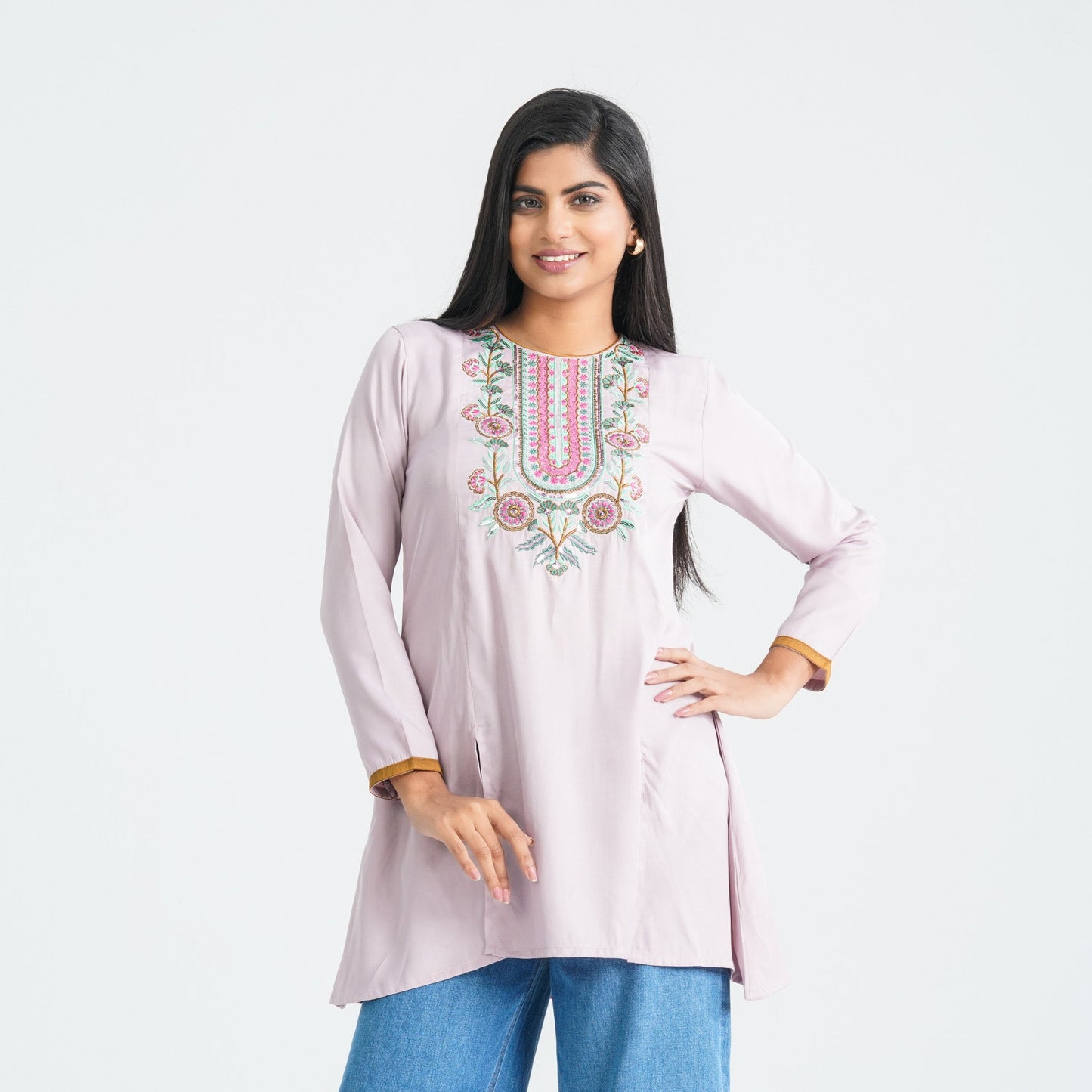 Women Cotton Ethnic Tunic