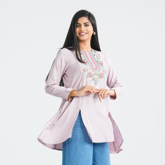 Women Cotton Ethnic Tunic