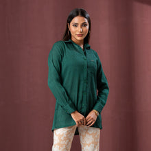 Load image into Gallery viewer, ETHNIC WORKWEAR SHIRT-GREEN
