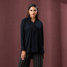 Load image into Gallery viewer, ETHNIC WORKWEAR SHIRT-BLACK
