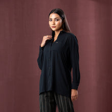 Load image into Gallery viewer, ETHNIC WORKWEAR SHIRT-BLACK
