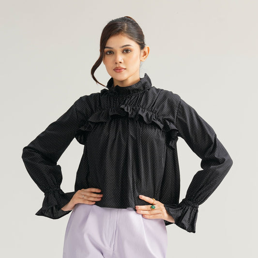 Womens Black Top