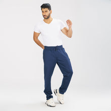 Load image into Gallery viewer, Men&#39;s Navy Joggers
