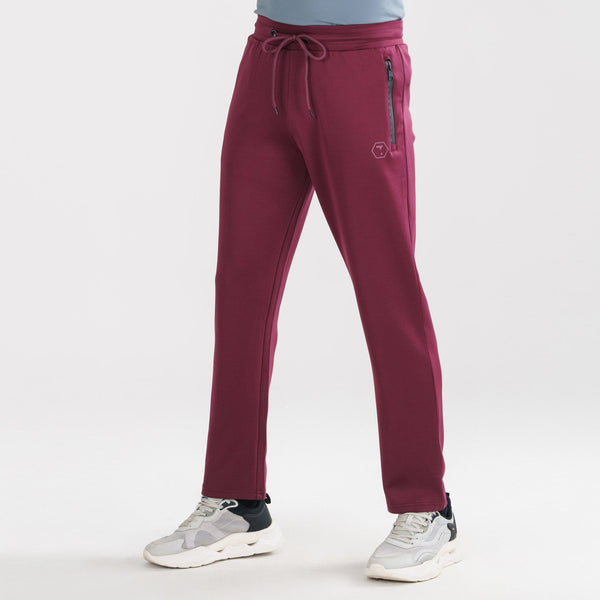 Mens Joggers-Maroon