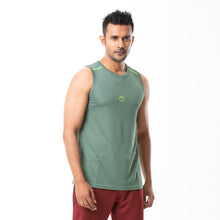 Load image into Gallery viewer, MENS TANK TOP-FOREST GREEN
