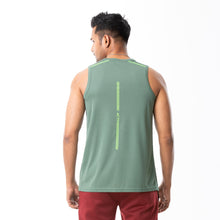 Load image into Gallery viewer, MENS TANK TOP-FOREST GREEN
