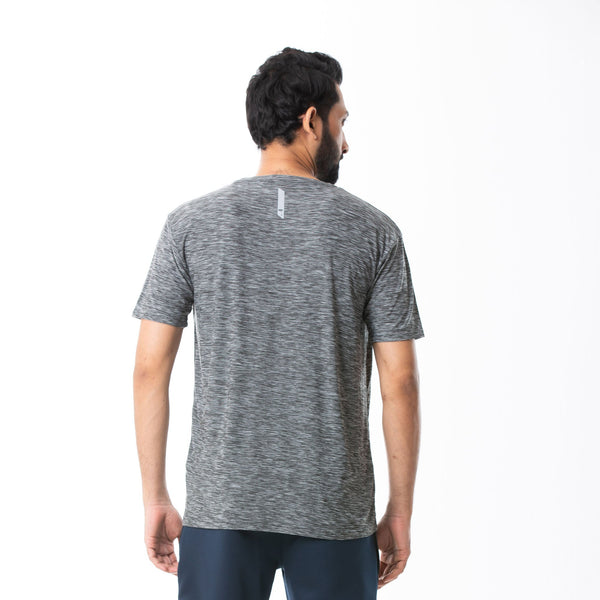 Men's Black Activewear T-Shirt