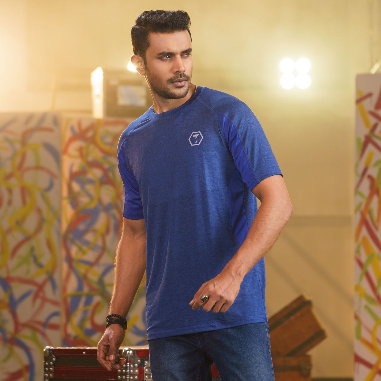Men’s Navy Activewear T-Shirt