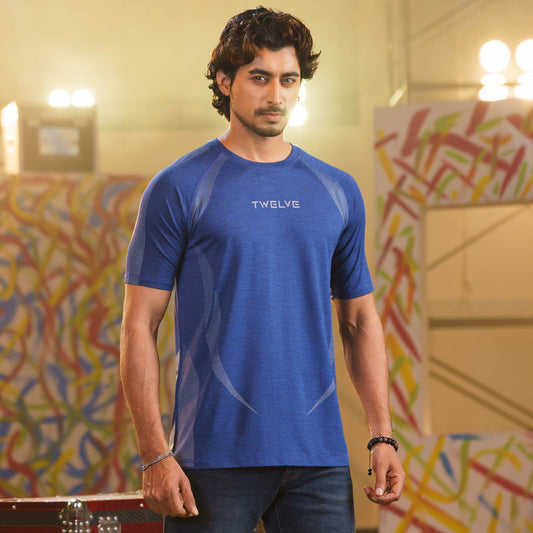 Mens Navy Activewear T-Shirt
