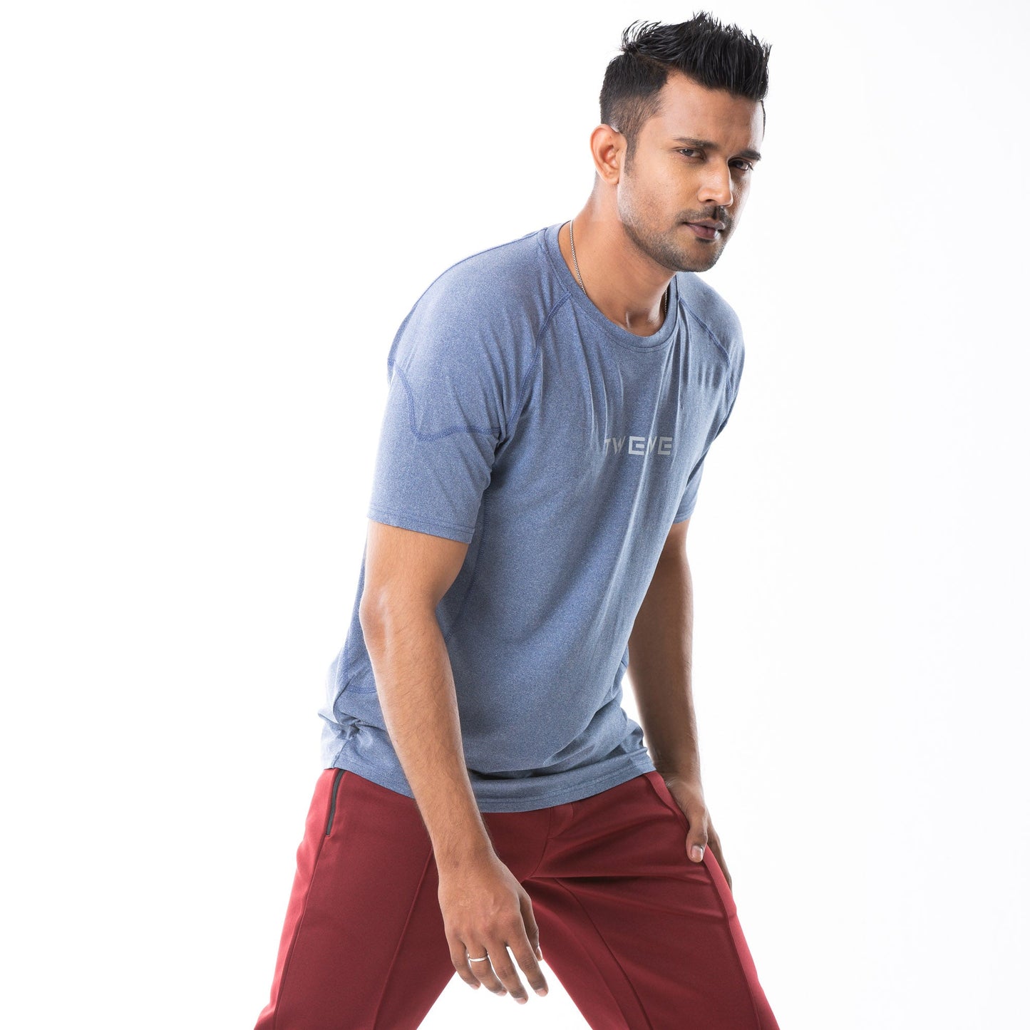 Mens Navy Activewear T-Shirt