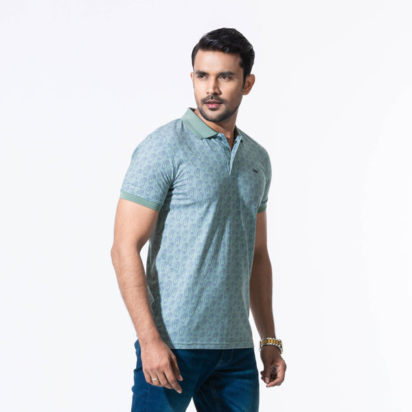 Men’s Green Polo T-Shirt