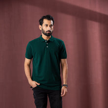 Load image into Gallery viewer, Men’s Green Polo
