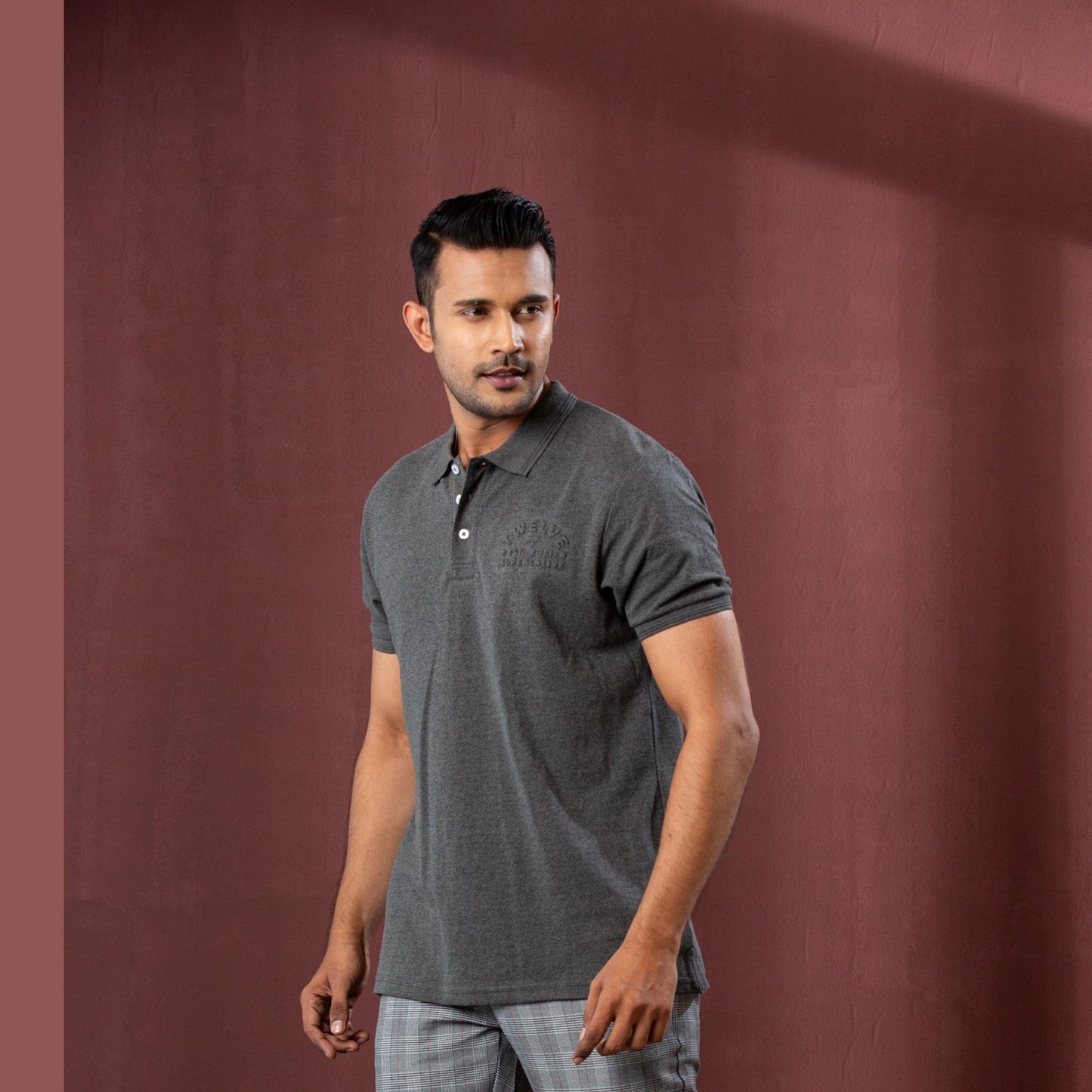 Mens Black Polo