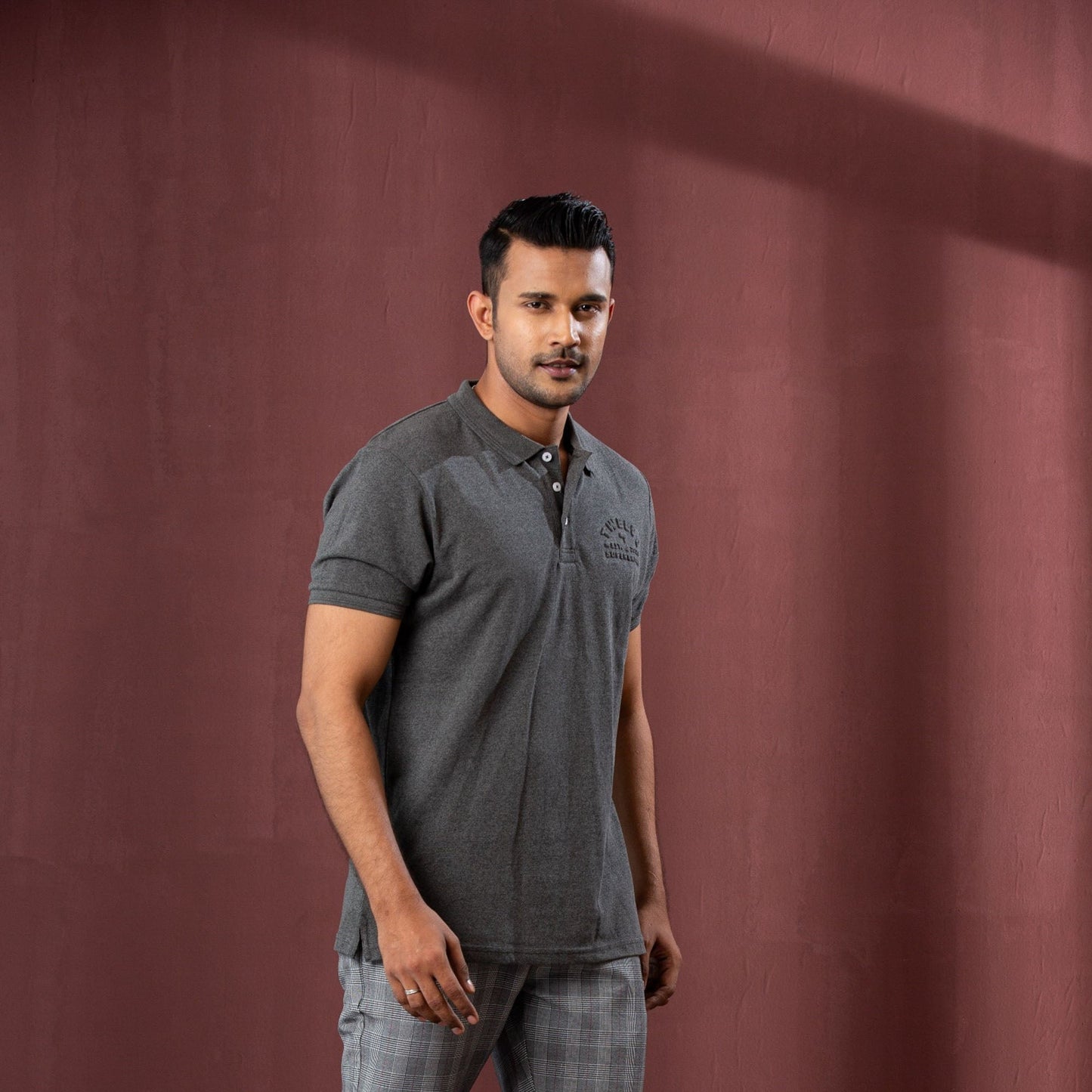 Mens Black Polo