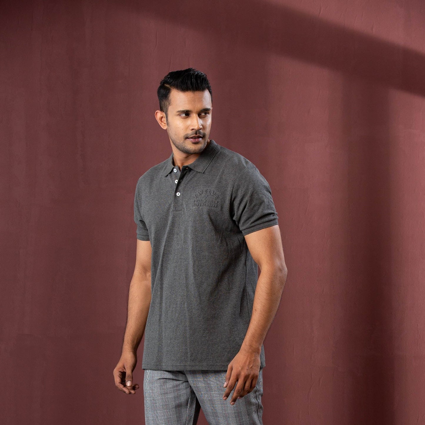 Mens Black Polo