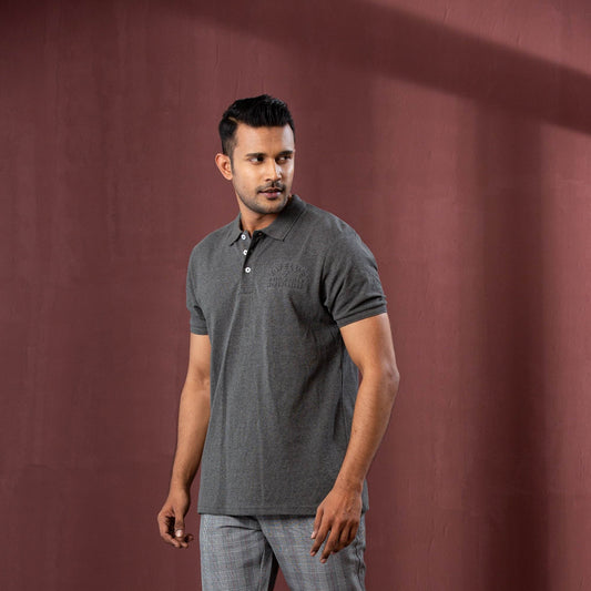 Mens Black Polo