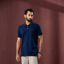 Load image into Gallery viewer, Men’s Navy Polo
