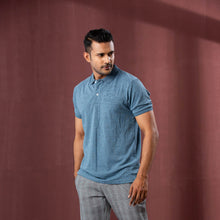 Load image into Gallery viewer, Men’s Blue Polo
