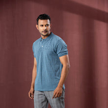 Load image into Gallery viewer, Men’s Blue Polo
