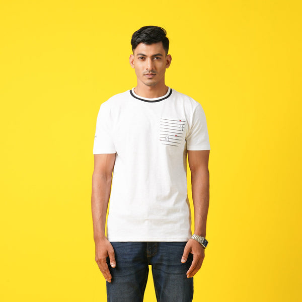 Men’s White T-Shirt