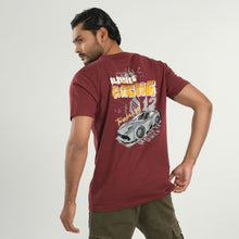 Load image into Gallery viewer, Men&#39;s Maroon Casual T-Shirt
