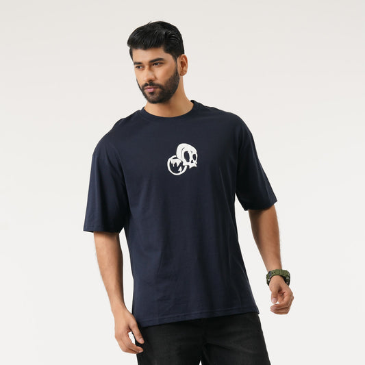 Mens Navy Blue T-Shirt