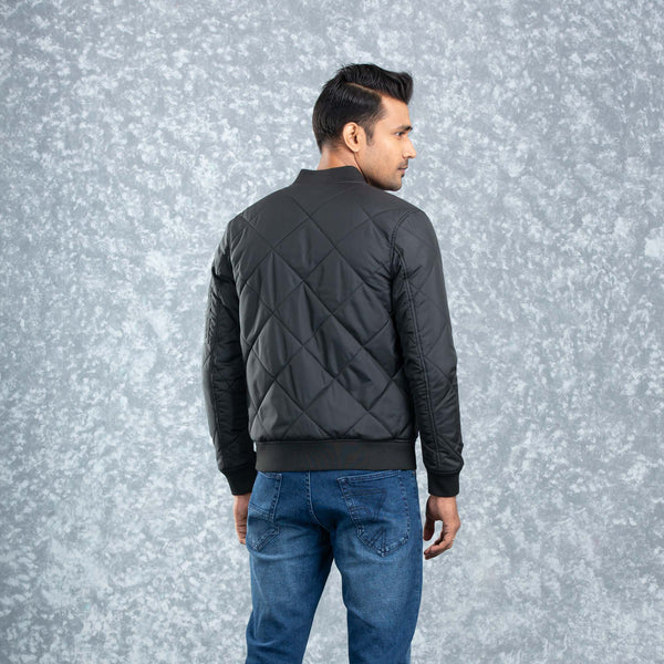 MENS BOMBER JACKET- BLACK