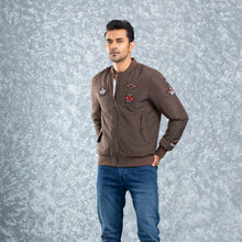 Load image into Gallery viewer, MENS BOMBER- SEAL BROWN
