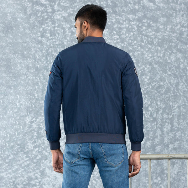 MENS BOMBER- NAVY