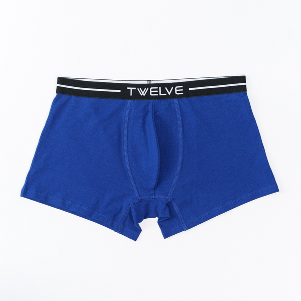 Mens Boxer- Navy & Grey