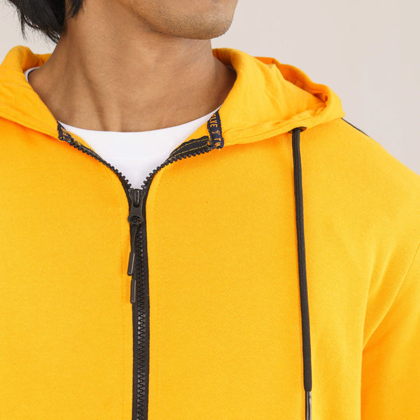 Mens Yellow Hoodie