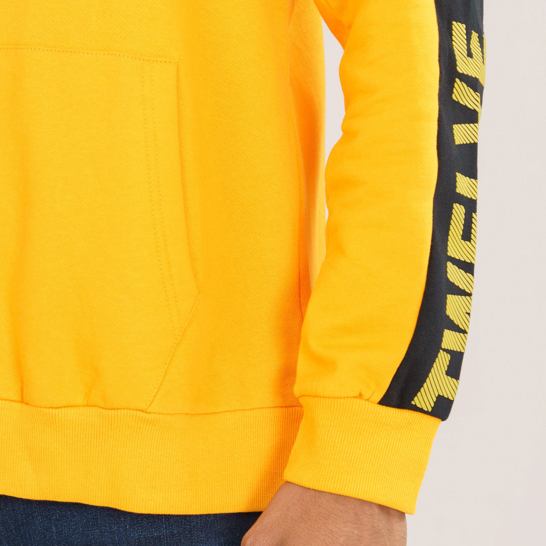 Mens Yellow Hoodie