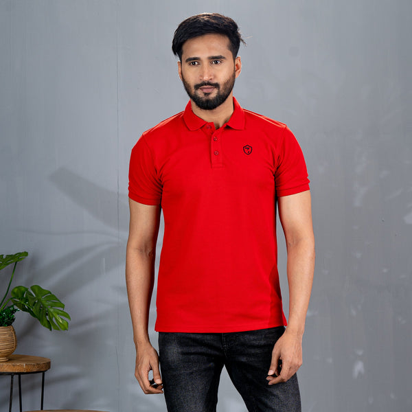 Men’s Red Polo