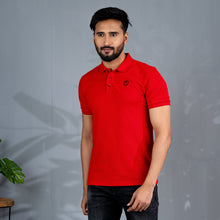 Load image into Gallery viewer, Men’s Red Polo
