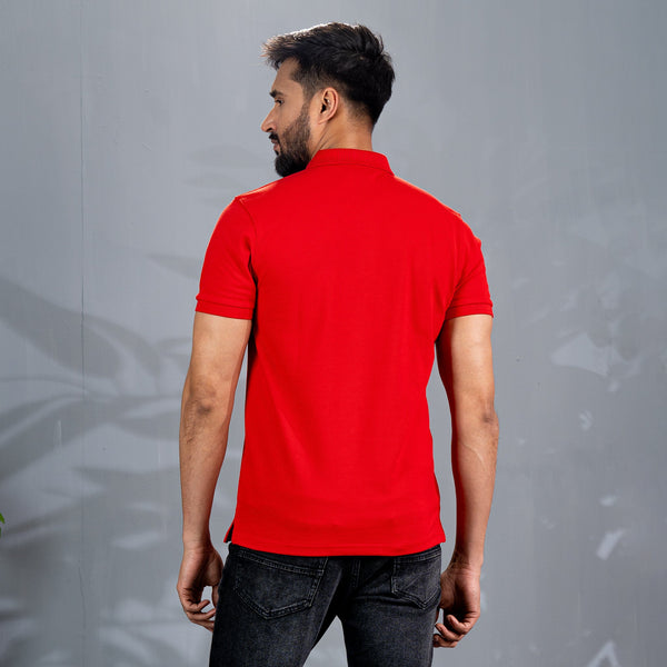 Men’s Red Polo