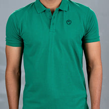 Load image into Gallery viewer, Men’s Bottle Green Polo
