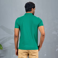 Load image into Gallery viewer, Men’s Bottle Green Polo
