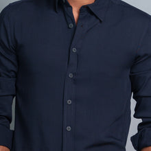 Load image into Gallery viewer, Men&#39;s Navy Basic Shirt
