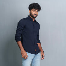 Load image into Gallery viewer, Men&#39;s Navy Basic Shirt
