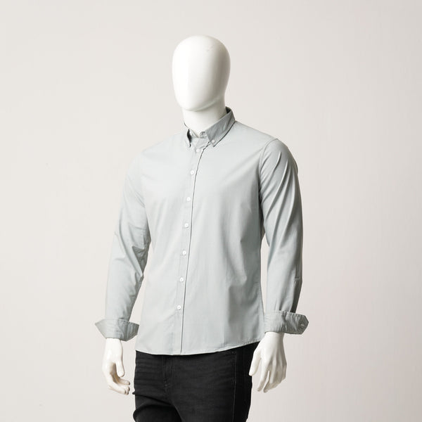 MENS L/S SHIRT-SKY BLUE